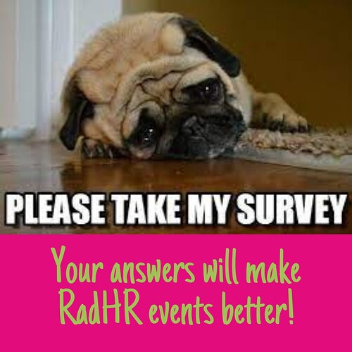 RadHR survey post